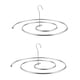 thumbnail image 1 of Estante de secado de colchas, estante de secado de hojas, colgador de ropa voluminoso, estantes de colchas en espiral, 2 uds., 1 of 5