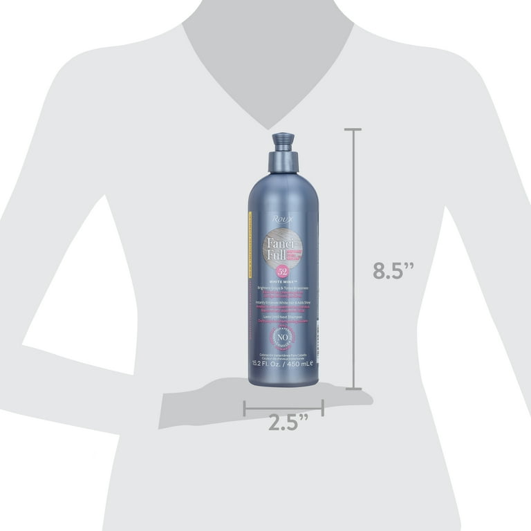 Roux Fanci-Full Temporary Hair Color Rinse, 52 White Minx, 15.2 fl