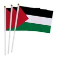 thumbnail image 2 of 5/10/20/50/100pcs Handheld Palestine Flag Fade-resistance Portable Flags For Events, 2 of 5
