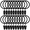 Black, variant on 100 Pack Curtain Rings with Clips, Heavy Duty Drapery Clips with Rings, Drapes Rings 1.25 in Interior Diameter, Curtain Hangers Clips, Matte Silver