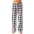 thumbnail image 1 of Pantalon de Pyjama à Carreaux pour Femmes, Pantalon de Détente Confortable avec Poches, 1 of 3