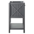 thumbnail image 4 of Steam 23" Bathroom Vanity Cabinet (Sink Basin Not Included) Gray, 4 of 8