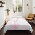 thumbnail image 4 of Coastal Pink Large Tapestry for Bedroom Wall Hanging Tapestry, Ocean Coral Starfish Jellyfish Seahorse Ceiling Backdrop Tapestries Poster Blanket Wall Decor for Teens Room Living Room Dorm 86" x 104", 4 of 8