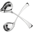 thumbnail image 1 of 2Pcs Small Ladle, Sauce Ladle, Sauce Ladle with Pouring Spout, Stainless Steel Mini Ladle, Dishwasher Safe, 1 of 3