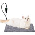 thumbnail image 1 of SHILIU-Cat Heating Pad - 11 Adjustable Temperature and 25 Timer Options, Heated Cat Bed Indoor Waterproof with Chew-Resistant Cord for Small Dogs, 17.5x14 Inch, 1 of 4