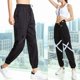 thumbnail image 5 of TFixol Pantalones jogger holgados para mujer Bolsillo elástico con correas cruzadas de secado rápido que absorbe la humedad, 5 of 8