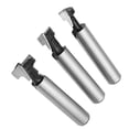 thumbnail image 1 of Fresa De Ranura En T De 3 Uds, Broca Enrutadora De Carpintería Efectiva De Alta Dureza, Cortador De Enrutador Ampliamente Utilizado Para Ranurado De Textura De Carpintería Guardurnaity TO003573-00, 1 of 7