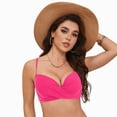 thumbnail image 4 of UAYOTSE Women Underwire Bikini Top Only - Push Up Bathing Suit Top Padded Swim Bra Swimsuits Top,Sizes L, 4 of 9