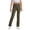 AG, variant on Pants for Teens Y2K Children's Elastic Waist Straight Pants Solid Color Wide Leg Loose Fit Full Length Casual Trousers with Pockets