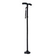 thumbnail image 1 of Magic Cane Folding LED Light Safety Walking Stick 4 Head Pivoting Trusty Base For Old Man T Handlebar Trekking Poles Cane, 1 of 6