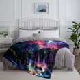 thumbnail image 4 of Fleece Blanket,Beautiful Scenery,Soft Warm Fleece Material Bed Throwblanket,For, 4 of 8