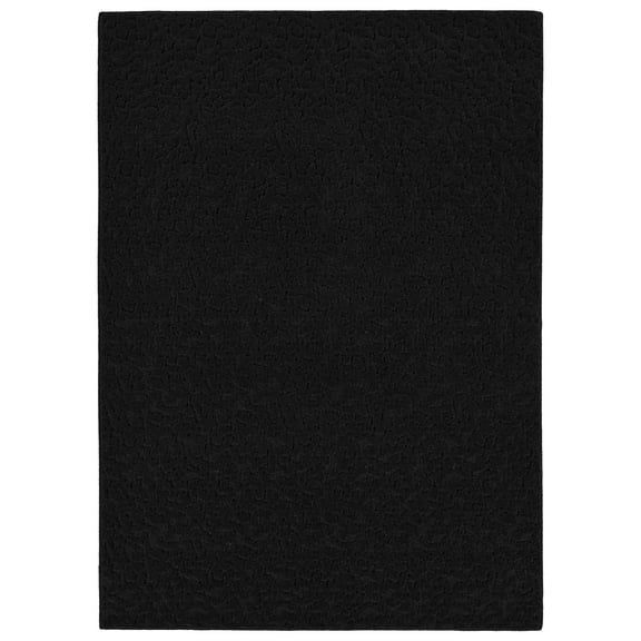 Garland Rug Ivy Black Indoor Area Rug, 5' x 8'