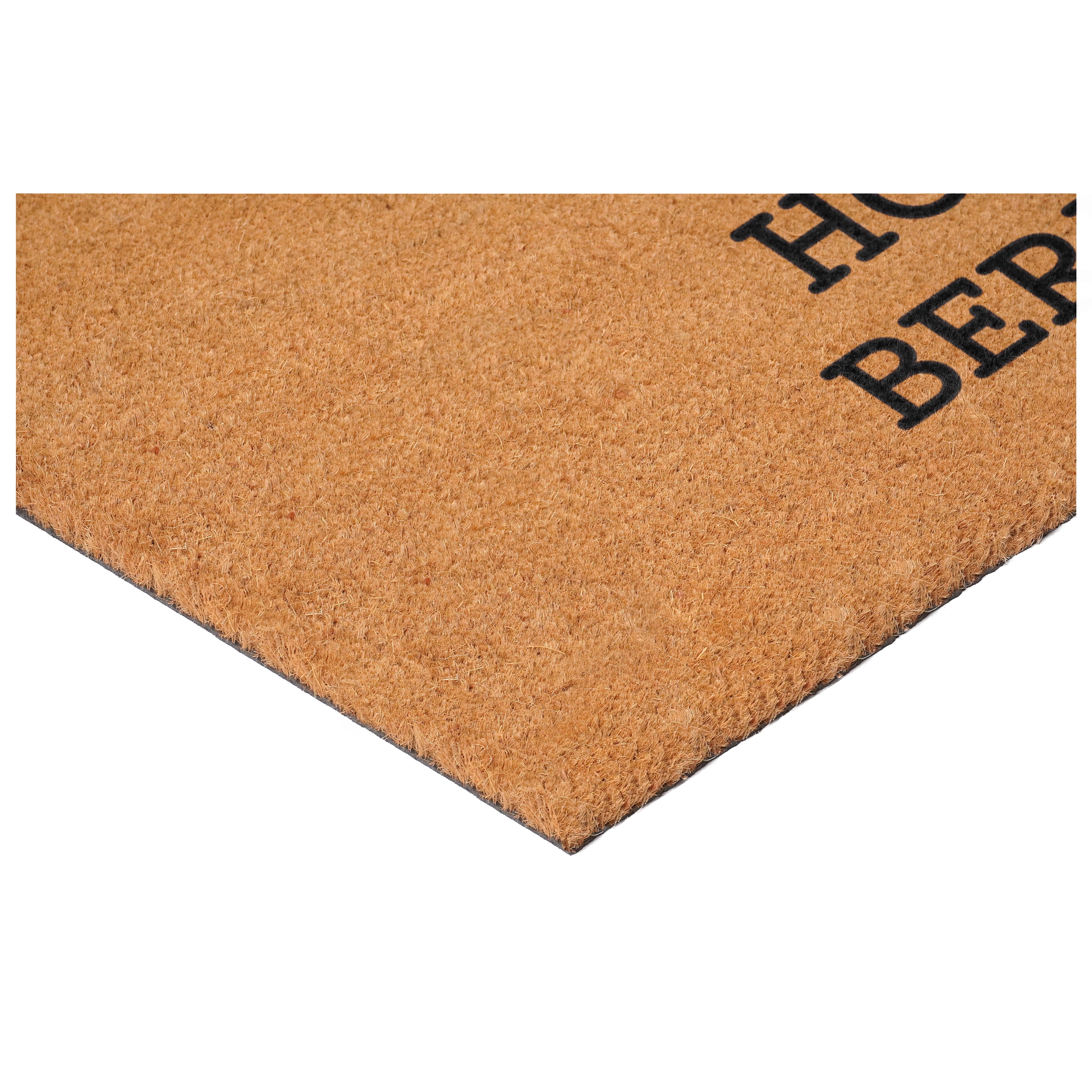 Hope You Like Berne doodles Non Slip Vinyl Backing, Front Doormat, Entryway Doormat, 24x36
