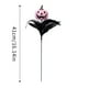 thumbnail image 2 of Decoraciones de Halloween, adornos de Halloween, regalos de Halloween, ramo de calabaza y calavera con plumas de Halloween, arreglo decorativo festivo y espeluznante, ramita de calavera de calabaza co, 2 of 6