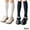 White + Navy Blue, variant on Esaierr 2 Pairs Kids Girls Knee High Socks Toddler Cotton Thigh High Socks Baby Solid Color Crew Socks Black Stacking Socks