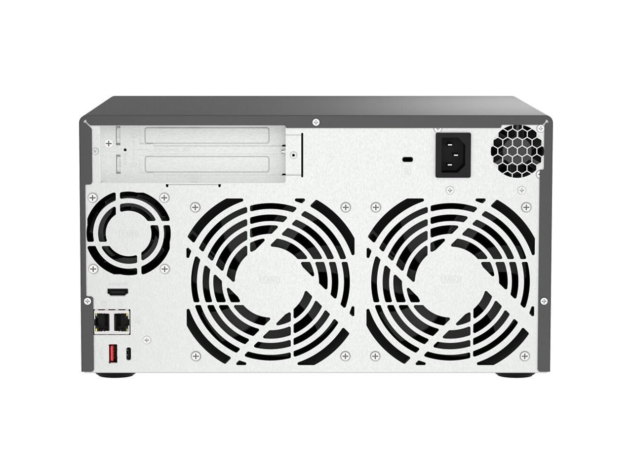 QNAP TVS-h874-i7-32G SAN/NAS Storage System - 1 x Intel Core i7 i7-12700 Dodeca-core (12 Core) - 8 x HDD Supported - 0 x HDD Installed - 8 x SSD Supported - 0 x SSD Installed - 32 GB RAM DDR4 SDRAM...