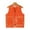 Orange, variant on Kids' Mesh Safety Activity Vest Breathable Net Waistcoat for School & Public Welfare Events Lightweight Volunteer Uniform for Students & Youths Multiple Colors