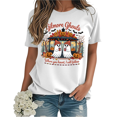 thumbnail image 3 of Gilmore Ghouls Where You Haunt I Will Follow Halloween Shirt Women Halloween T-Shirt Graphic Tee, 3 of 7