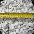 10 Pounds of Dolomite White Rocks, Size 0.5