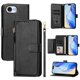 thumbnail image 3 of Funda para iPhone SE 4th 2024 Cartera de Mano con Cremallera y Correa Cruzada Desmontable, 3 of 5