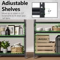 thumbnail image 6 of S-HOME Heavy-Duty 5-Tier Storage Shelves in Black Adjustable Shelving Unit for Garage and Shed with 2,250 lb Load Capacity, 6 of 10