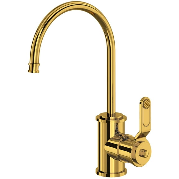 Perrin And Rowe U.1633Ht-2 Armstrong 0.5 GPM Single Hole Kitchen Faucet - Brass