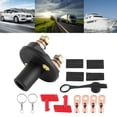 thumbnail image 4 of 12V/24V Battery Kill Switch Disconnect Isolator Anti-Leakage Protection Battery Kill Switch Universal For Car, Trucks, Vans, Yachts, SUVs,, 4 of 8