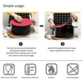 thumbnail image 3 of Silicone Lid For Food. Stretch Silicone Lids. 5 Different Sizes Silicone Suction Crday Gift, 3 of 5