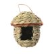 thumbnail image 2 of 2xcasa Colgante Para Pájaros, Decoración De Jardín, Cabaña De Hierba Para Pájaros, Pájaros Azules Canarios, Agapornis, 2 of 8