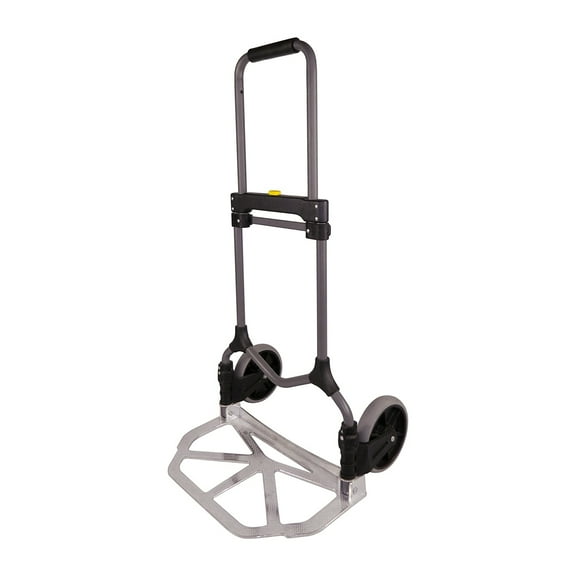 Magna Cart Elite Folding Aluminum Hand Truck, 200 Pound Capacity, Silver