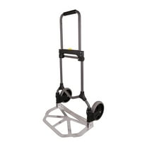 Magna Cart Elite Folding Aluminum Hand Truck, 200 Pound Capacity, Silver