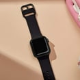 thumbnail image 2 of KOMI Sport Band for Apple Watch, Soft Silicone Wristband Replacement Strap, 49mm 45mm 44mm 42mm 41mm 40mm 38mm, 2 of 7