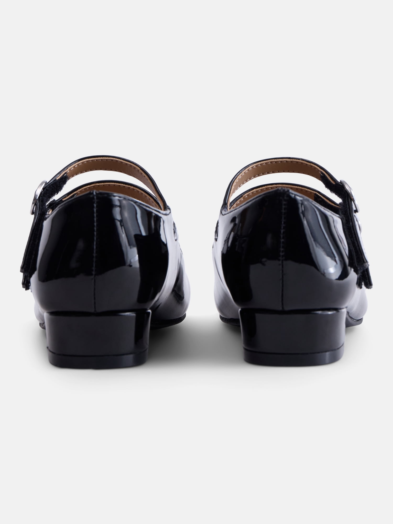 Wonder Nation Toddler Girls' Double Strap Patent Dress Shoes