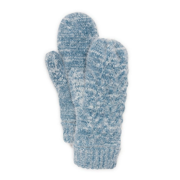 MUK LUKS Women's Chenille Eyelash Mix Mitten