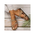 thumbnail image 3 of Adjustable Strap Lightweight Cork Cushion Summer Ready Women's Sandals, 3 of 7