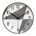thumbnail image 2 of TIMIFIS Metal Wall Clock Wall Clock Living Room Clock Digital Clock Wall Watch Modern Time Silent Mute Clock Apartment Essentials, 2 of 7