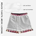 thumbnail image 3 of FORMRS Boys Swim Trunks Quick Dry Mesh Liner Boardshorts Sizes XS-XL, Colorful Block Pattern, 3 of 7
