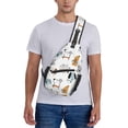 thumbnail image 6 of Lsque Puppy Pattern Cross Chest Bag Diagonally – Premium Durable Front Chest Sling with Adjustable Padded Strap, High-Capacity Storage, 6 of 8