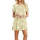thumbnail image 2 of Vestidos de Verano de Mujer Cuello Redondo Manga Corta Impreso, Ligero Y Cómodo Vestidos Casuales para Mujeres, 2 of 6