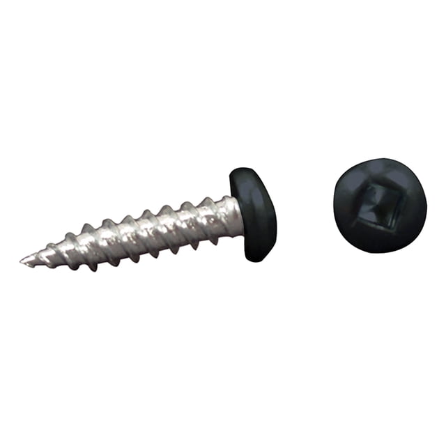 Tornillo AP Products 012-PSQ500 Negro #8 Cabeza Pan 3/4" 500 piezas