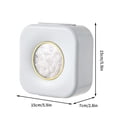thumbnail image 3 of Shoe Storage Box,Large Shower Cap Wall Mounted Cling Film Storage Box Kitchen Preservation Bag Sorting Box Bathroom Shower Cap Storage Box Customer Hall Shoe Cover Box Clear Shoe Box, 3 of 5