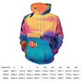 thumbnail image 2 of Dolphin Marine Life 3d Sweatshirts Hoodie Fashion Casual Personality Men's Women Street Hoodie Pullovers Long Sleeve Comfortable Top, 2 of 6