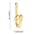 thumbnail image 4 of Outdor Curtain Hooks For Drapery Rods Window Hooks For Hanging Curtains And Easy Install Sturdy Space Saving, 4 of 6