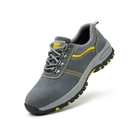 

Steel Toe Shoes for Men Women Waterproof Safety Sneakers Anti-Piece Work Shoes for Industrial Construction