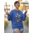 thumbnail image 2 of Image Conscious Panda Vacation Sweatshirt Women's -Jay Fleck Designs, 2 of 4