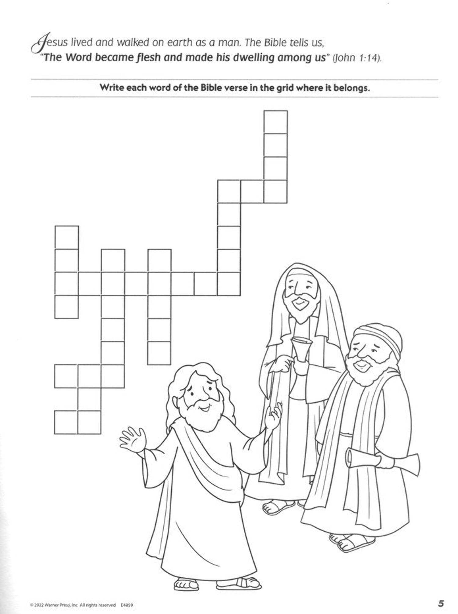 Why We Celebrate Easter Activity BOK - E4859: Coloring Activity Books - Easter - Ages 8-10, (Paperback)