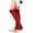 Red, variant on Elainilye Fashion Women's Leg Warmers Woolen Warm Knitted Socks Yoga Leggings Over-the-knee Socks Stockings Winter Heap Socks Foot Warmers,Green