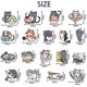 thumbnail image 2 of 18 Parches De Repassage Para Animaux Parches De Repassage Para Broderie De Chat Parches De Rparation De Tissu Parches Auto-adhsifs Parches De Couture B, 2 of 5