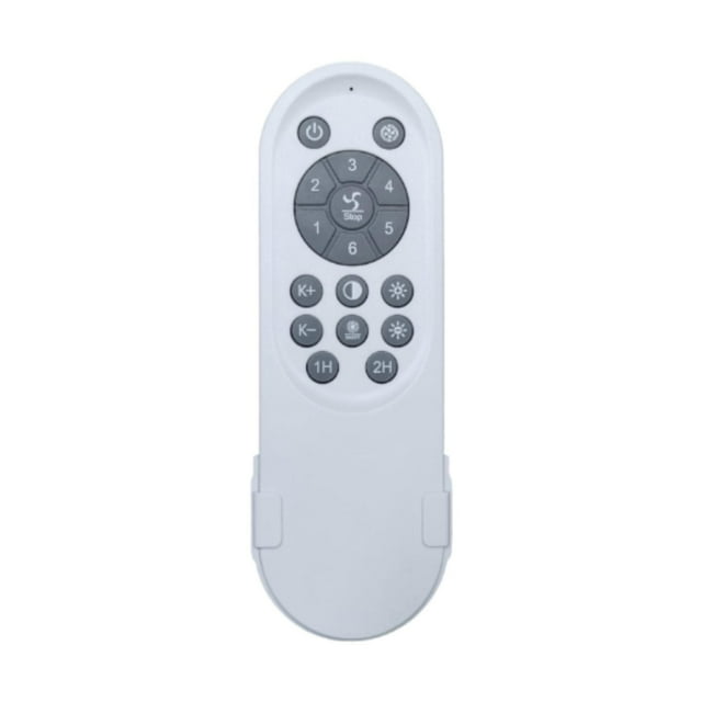 Controlador de luz para ventilador de techo de perfil bajo, velocidades ajustables, reemplazo moderno, fácil de usar para dormitorio, oficina, hogar,
