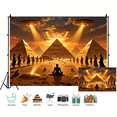 Pyramid Alien Theme Backdrop Background Banner for Photography ...